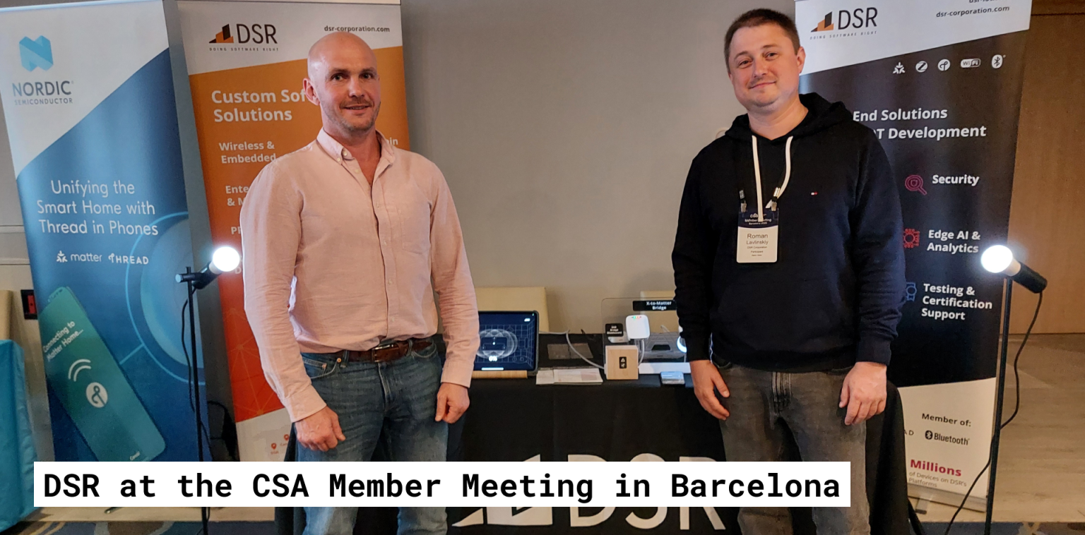 DSR at the CSA Member Meeting in Barcelona – Software Wizards